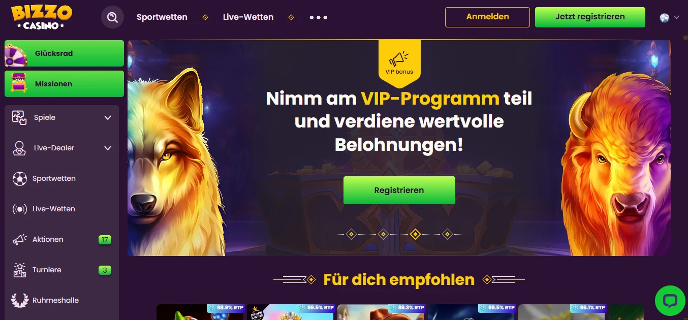 Bizzo Casino Testbericht